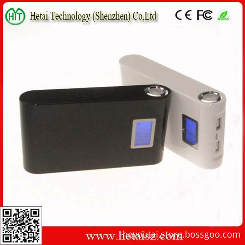 Factory Price High Capacity 12000mAh Power Bank with LED Screen